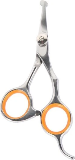 Merkloos Premium Gebogen Trimschaar Honden - Huisdier Trimmen - Hoofd, Poten Ogen & Oren - Kat & Hond Knippen - Veilige Schaar -Huisdierbenodigdheden 562x1200