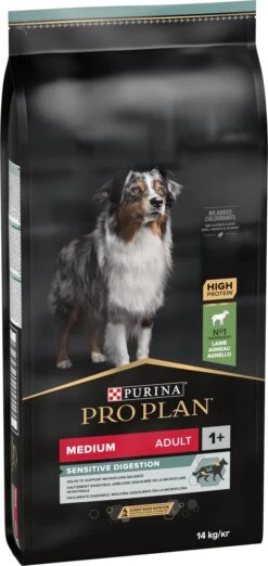 Pro Plan Medium Adult Sensitive Digestion - Honden Droogvoer - Lam - 14 Kg -Huisdierbenodigdheden 568x1200 1