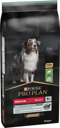 Pro Plan Medium Adult Sensitive Digestion - Honden Droogvoer - Lam - 14 Kg -Huisdierbenodigdheden 568x1200