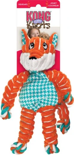 Kong Floppy Knots Vos 20,5x23,5x9 Cm -Huisdierbenodigdheden 575x1200