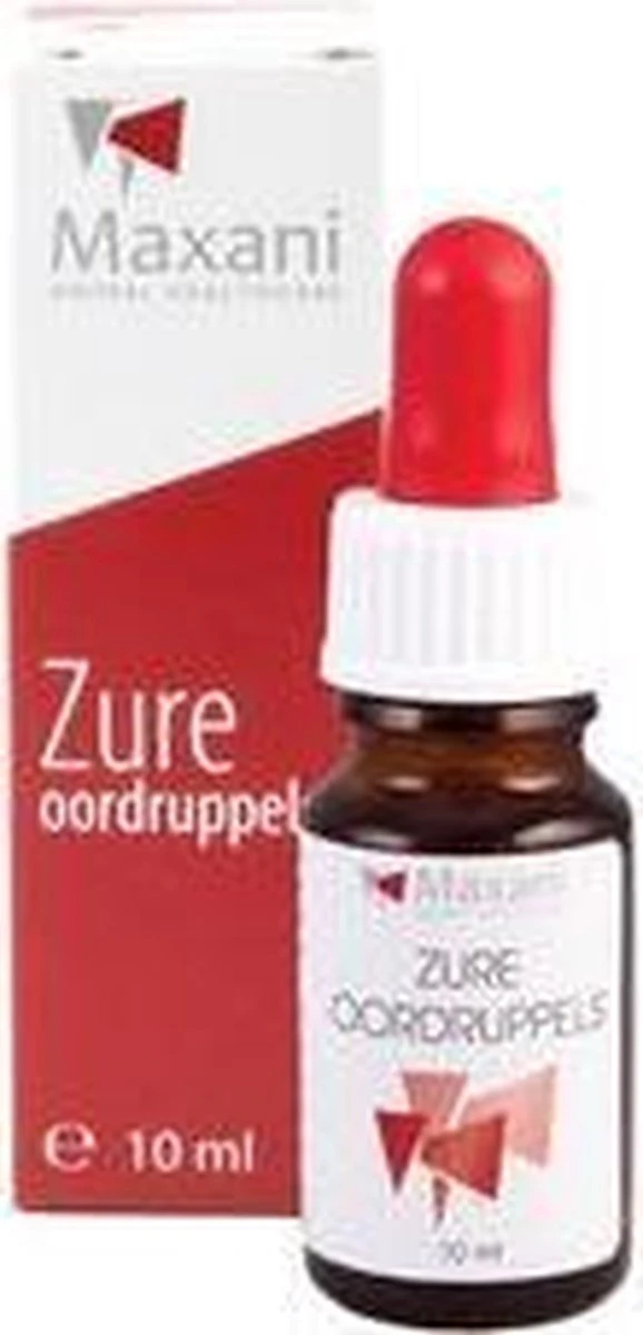 Maxani Zure Oordruppels - 10 Ml 1 Maxani Zure Oordruppels - 10 Ml