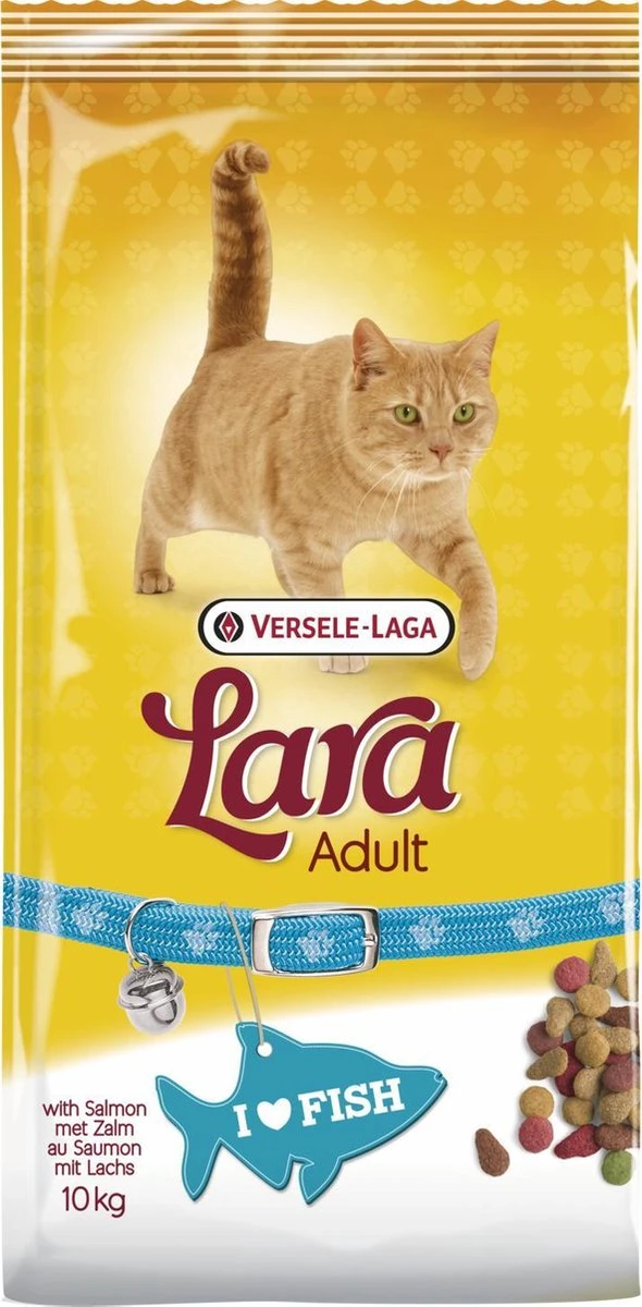 Versele-Laga Lara - Adult - Zalm - Kattenvoer - 10 Kg 1 Versele-Laga Lara - Adult - Zalm - Kattenvoer - 10 Kg
