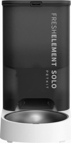 PETKIT® Element SOLO ZWART – Automatische Voerbak Kat – 3L – Vershoudend – Met App -Huisdierbenodigdheden 596x1200