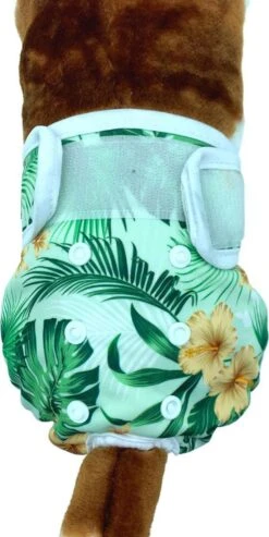 Loopsheidbroekje Hond - Bloemenprint - Maat XXL - Voor Grote Teefjes - Herbruikbaar - Hondenbroekje - Hondenluier - Loopsheid - Ongesteldheid - Voorkomt Ongewenste Zwangerschappen Bij Teefjes - Milieuvriendelijk - Verantwoord - Perfecte Pasvorm -Huisdierbenodigdheden 601x1200 4