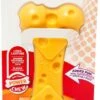 Nylabone Extreme Kauwbot Met Kaassmaak - Voor De Krachtigste Kauwers - Vulbaar Met Smeersels Zoals Pindakaas - XS/M/L - Large