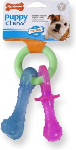 Nylabone Puppy Teething Pacifier Flexible - Hondenspeelgoed - Bacon 215x100x38 Mm 108 G Roze Blauw Groen Tot 11kg Small 19 Nylabone Puppy Teething Pacifier Flexible - Hondenspeelgoed - Bacon 215x100x38 Mm 108 G Roze Blauw Groen Tot 11kg Small -Huisdierbenodigdheden 605x1200 3