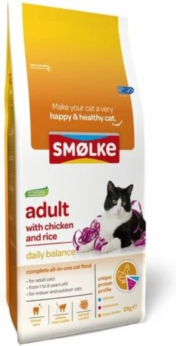 Smolke Kattenvoer Adult Kip 2 Kg -Huisdierbenodigdheden 610x1200