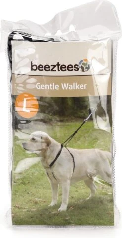 Beeztees Gentle Walker - Hondentuig - Zwart - L -Huisdierbenodigdheden 616x1200 1