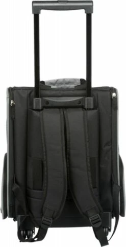 Trixie Reismand Trolley Zwart / Grijs - 36X27X50 CM 22 Trixie Reismand Trolley Zwart / Grijs - 36X27X50 CM -Huisdierbenodigdheden 616x1200