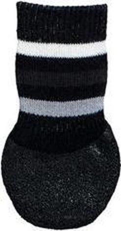 Trixie Hondensokken Anti-slip Met Rubberlaag Rondom Zwart (XS-S 2 ST) -Huisdierbenodigdheden 631x1200 1