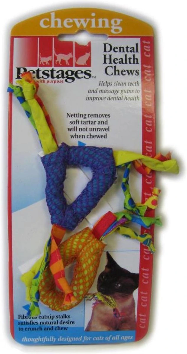 Petstages Dental Health Chew Kattenspeelgoed - Catnip 5 Petstages Dental Health Chew Kattenspeelgoed - Catnip - Afbeelding 5