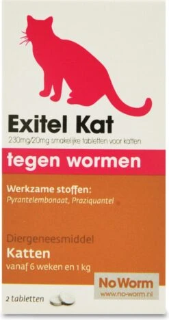 Exitel No Worm Ontwormingsmiddel - Kat 2 Tabl -Huisdierbenodigdheden 634x1200 7