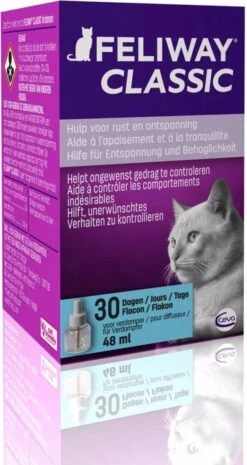 Feliway Classic - Navulling - 48 Ml - Anti-stress Kat -Huisdierbenodigdheden 638x1200 5