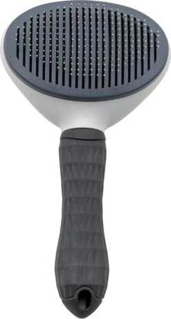 Lorell Pet Company Kattenborstel/Hondenborstel - Borstel Voor Langharig/kortharig -Hondenhaar En Kattenhaar Verwijderaar - Grijs -Huisdierbenodigdheden 645x1200