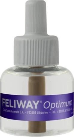 Feliway Optimum - Startset - 1 Verdamper Met 1 Vulling - 48 Ml - Anti-stress Voor Kat -Huisdierbenodigdheden 654x1200 6