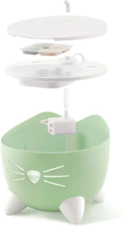 Catit Pixi Fountain - Kattendrinkbak - 20x20x16 Cm Groen 16 Catit Pixi Fountain - Kattendrinkbak - 20x20x16 Cm Groen -Huisdierbenodigdheden 654x1200 9