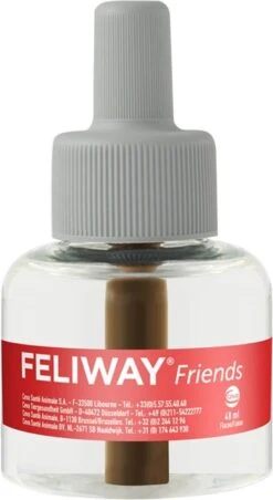 Feliway Friends - Navulling - 1 X 48 Ml - Anti-conflict Voor Katten -Huisdierbenodigdheden 656x1200 6