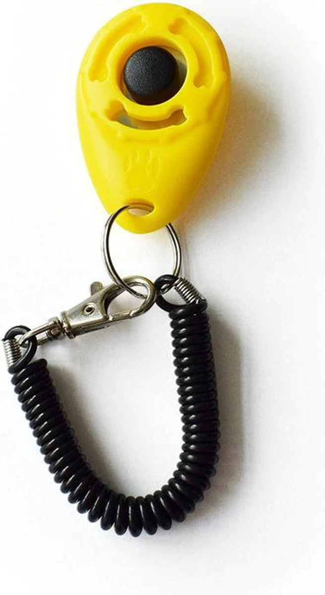 Merkloos Petshop ACE – Clicker – Hond – Training – Honden Training – Met Bevestiging - Geel 1 Merkloos Petshop ACE – Clicker – Hond – Training – Honden Training – Met Bevestiging - Geel