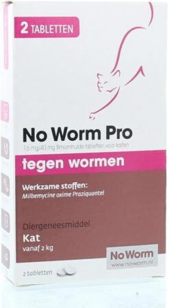 Exil No Worm Pro - Kat - 2 Tabletten -Huisdierbenodigdheden 662x1200 5