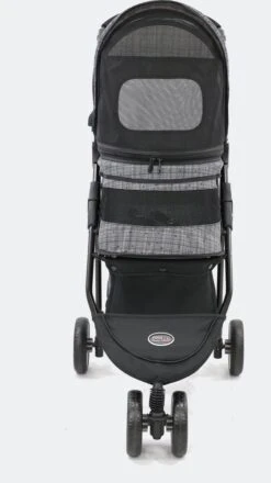 InnoPet Avenue Blended Grey - Hondenbuggy - Incl. Regenhoes - 97x44x97cm -Huisdierbenodigdheden 673x1200