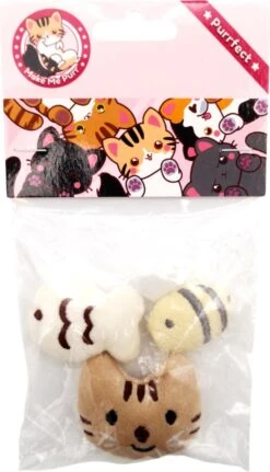 Make Me Purr Mini Dieren Set (3 Stuks) - Kattenspeeltjes Met Catnip Kattenkruid - Kattenspeelgoed - Speelgoed Voor Katten Vissen - Kat Speeltje Vis - Kitten Speeltjes Visjes -Huisdierbenodigdheden 687x1200 5
