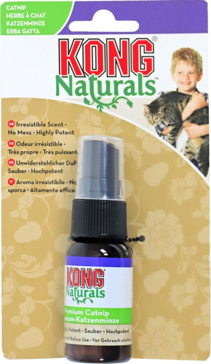 Kong Catnip Spray - Kattenspeelgoed - 30 Ml 4 Kong Catnip Spray - Kattenspeelgoed - 30 Ml - Afbeelding 4