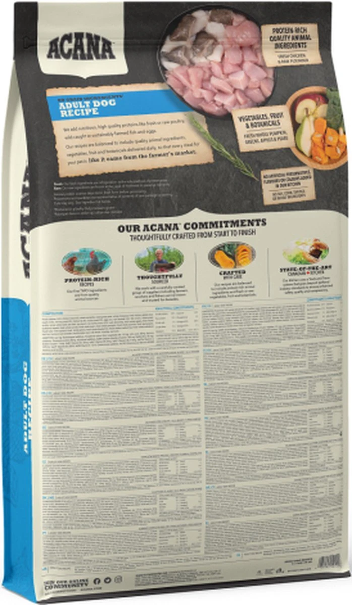 Acana Heritage Adult Dog 11,4 KG 3 Acana Heritage Adult Dog 11,4 KG - Afbeelding 3