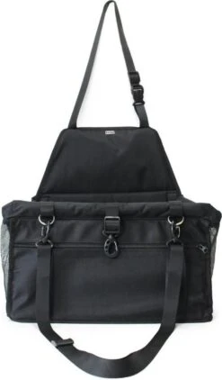 Luxe Honden Autostoel – Opvouwbare Hondenmand – Autostoel Hond - Autobench Voor Honden – Hondenmand Auto - Zwart -Huisdierbenodigdheden 702x1200 1