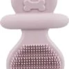 Merkloos Fopspeen Natuurrubber Paars 9 Cm ( Honden Bijtring Puppy )