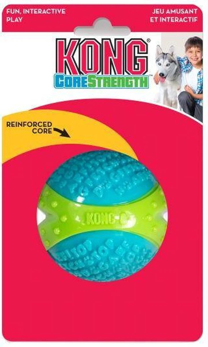 Kong Corestrength Ball 7,5x7,5x7,5 Cm 4 Kong Corestrength Ball 7,5x7,5x7,5 Cm - Afbeelding 4