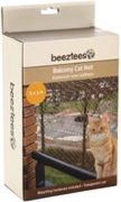 Beeztees - Kattennet - Voor Balkon - Transparant - 8x3 M -Huisdierbenodigdheden 720x1200 8