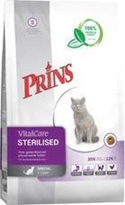 Prins Vital Care Kat Adult Sterilised - Kattenvoer - 1.5 Kg -Huisdierbenodigdheden 731x1200 4