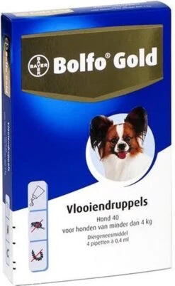 Bayer Bolfo Gold 100 Anti Vlooienmiddel Hond - 4 Tot 10 Kg - 2 Pipetten -Huisdierbenodigdheden 737x1200 5