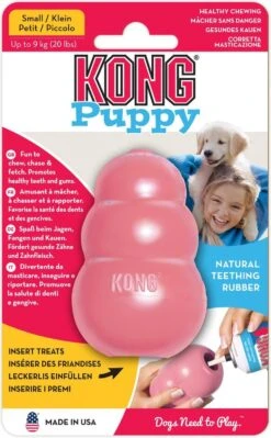 Kong Puppy - Kauwbot Hondenspeelgoed Small - Kauwbot - 85mm X 42mm - Groen/Wit -Huisdierbenodigdheden 742x1200 2