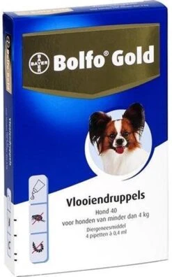 Bayer Bolfo Gold 100 Anti Vlooienmiddel - Hond - 4 Tot 10 Kg - 4 Pipetten -Huisdierbenodigdheden 749x1200 5