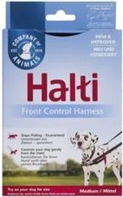 Company Of Animals Halti Harnass Hondentuigje - Anti Trektuigje - M - 60 Tot 80 Cm – Zwart -Huisdierbenodigdheden 750x1200 3