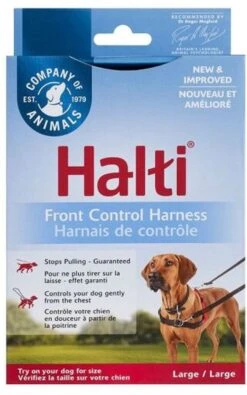 Company Of Animals Halti Harnass Hondentuigje - Anti Trektuigje - M - 60 Tot 80 Cm – Zwart -Huisdierbenodigdheden 750x1200 4