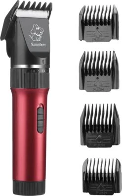 Merkloos Hondentondeuse, Hundeschermaschine / Dog Clippers - Dierenhaartrimmer, Hondentondeuse Kit Hond Verzorging -Huisdierbenodigdheden 751x1200
