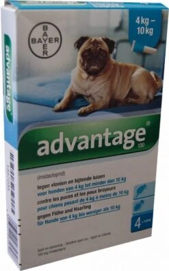 Bayer Advantage 100 Hond 4-10 Kg - 4 Pipetten à 1,0 Ml -Huisdierbenodigdheden 753x1200 5