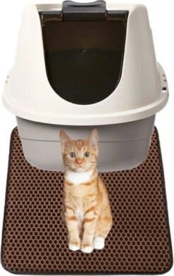 IGOODS - Kattenbakmat Met Filter - 45 X 60 - Waterdicht - Dubbele Laag - Bruin 14 IGOODS - Kattenbakmat Met Filter - 45 X 60 - Waterdicht - Dubbele Laag - Bruin -Huisdierbenodigdheden 756x1200 1