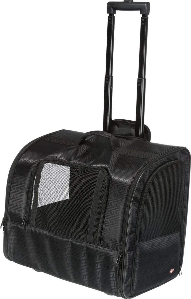Trixie Reismand Trolley Elegance Zwart - 45X31X41 CM 12 Trixie Reismand Trolley Elegance Zwart - 45X31X41 CM - Afbeelding 12