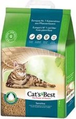 Cat's Best Sensitive - Kattenbakvulling - 20 L -Huisdierbenodigdheden 765x1200 5