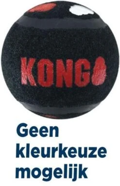 KONG Signature Speelballen S - Steviger Dan Tennisballen - Niet Schurend Materiaal - Speelbal Voor Honden - 3 Stuks -Huisdierbenodigdheden 774x1200 8