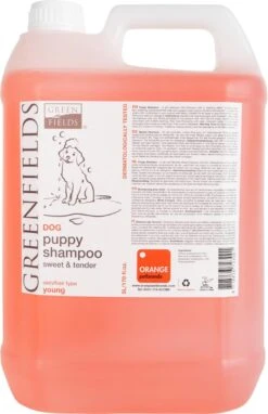 Greenfields - Milde Hondenshampoo Puppy - Zachte Shampoo Met Babypoeder Geur - Inhoud 270 Ml Of 5 Liter - 270 Ml -Huisdierbenodigdheden 775x1200 2