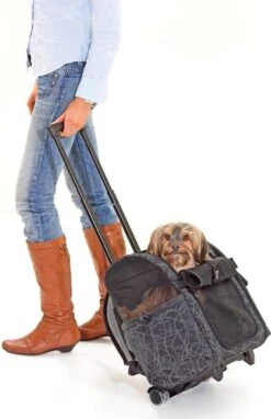 Flamingo - Hondenbuggy Smart City - Zwart - 32 X 29 X 52 Cm -Huisdierbenodigdheden 775x1200 5