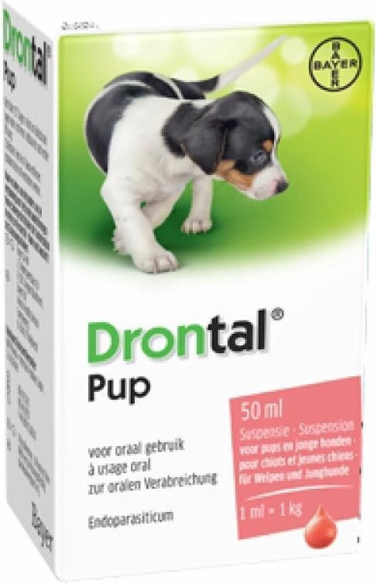 Drontal Pup Ontwormingsmiddel - Puppy - 50 Ml 3 Drontal Pup Ontwormingsmiddel - Puppy - 50 Ml - Afbeelding 3