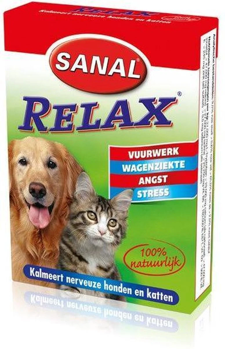 Sanal Relax Tablet - Antistressmiddel Kat/Hond - 15 Stuks 8 Sanal Relax Tablet - Antistressmiddel Kat/Hond - 15 Stuks - Afbeelding 8