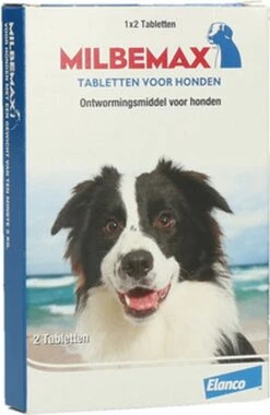Milbemax Grote Hond 2x2 Tabletten - 1 ST à 2 X 2 TABL -Huisdierbenodigdheden 780x1200
