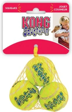 Kong Air Squacker Tennisbal - Hondenspeelgoed - Geel - M - Ø7,1 Cm -Huisdierbenodigdheden 780x1200 5