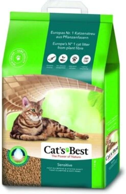 Cat's Best Sensitive - Kattenbakvulling - 20 L -Huisdierbenodigdheden 785x1200 8